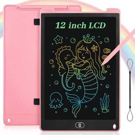 Tablette d'écriture avec écran LCD 8.5 Pouces - Rose