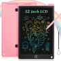 Tablette d'écriture avec écran LCD 8.5 Pouces - Rose