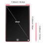 Tablette d'écriture avec écran LCD 8.5 Pouces - Rose