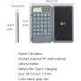 Calculatrice avec Notepad Écran LCD 6 Pouces - 12 Chiffres, Type C, Fonction Dessin/Mémo, Tablette