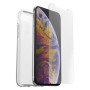 Pack de Coque de Protection + Verre Trempé OtterBox Clearly Protected Skin iPhone Xs / X