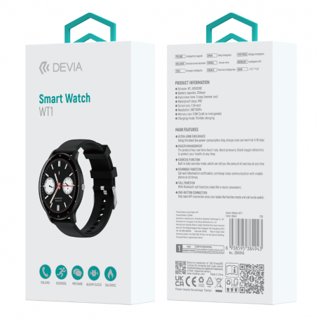 Montre Connectée Devia Smart Watch WT1 - Beige