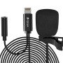 Microphone Filaire Devia Smart Series - Son Clair et Précis - Jack 3.5 MM Noir pour Streaming et Podcasting