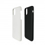 Coque de Protection en Double Marbrée pour iPhone - Rouge (Mayline)