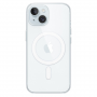 Silicone Case with MagSafe for iPhone 15 Plus Transparent (Apple)