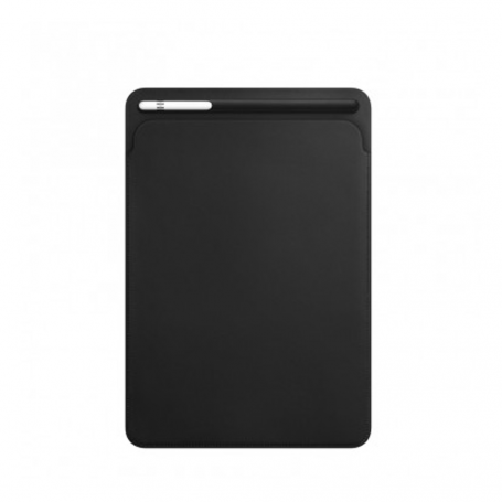 Housse Cuir Apple Leather Sleeve pour iPad pro 10.5" - Noir