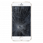 iPhone 11 64 Go Blanc - Cassé (Batterie et vitre arrière cassés, châssis tordu)