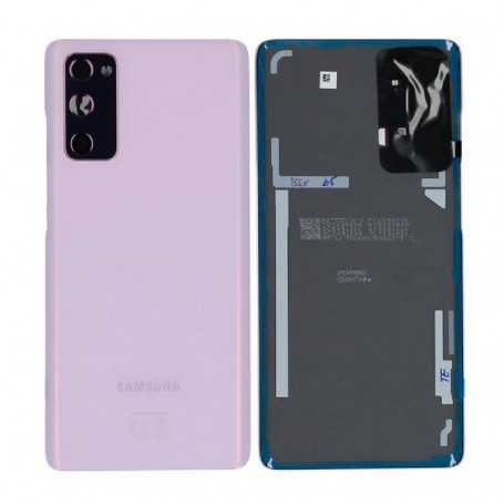 Vitre arrière Samsung Galaxy S20 FE 4G/5G 2020 (G780F/G781B) Lavander (Original Démonté) - Comme Neuf