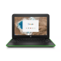 HP Chromebook 11 G5 EE 4Go/32Go EMMC - QWERTY - Noir Vert - Grade AB