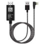 HDMI Cable - Devia Storm Series to Lightning - 2 M - Black