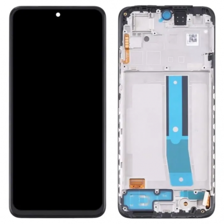 Screen Xiaomi Redmi Note 11 4G NFC (2020) Black + Frame (Service Pack)