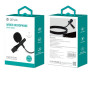 Microphone filaire Devia Smart Series Type-C Noir - Son de haute qualité pour appareils Type-C