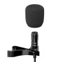 Microphone filaire Devia Smart Series Type-C Noir - Son de haute qualité pour appareils Type-C