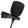 Microphone filaire Devia Smart Series Type-C Noir - Son de haute qualité pour appareils Type-C