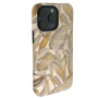 Double Marbled Protective Case for iPhone - Yellow
