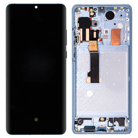 Écran Huawei P30 Pro Bleu Aurora + Châssis + Batterie (Original) 02352PGE