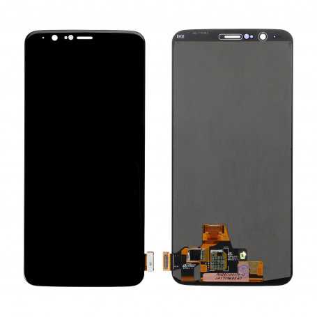 Écran OnePlus 5T Noir Vitre Tactile + LCD
