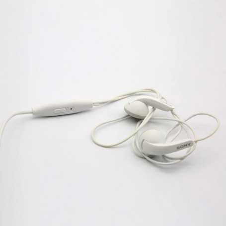 Ecouteurs Kit Main Libre Jack 3,5 mm Sony - Blanc - Vrac
