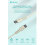 Ecological Straw Cable Set - Devia Smart Series - 30 PCS - White