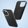 Coque de Protection Devia Série Wing Ultra Thin pour iPhone - Fibre de Carbone