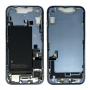 Châssis iPhone 14 Noir E-SIM - Connecteur de Charge + Batterie sans Vitre Arrière (Origine Demonté) - Grade B
