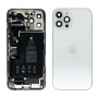 Back Cover Housing iPhone 12 Pro White - Charging Connector + Battery (Original Disassembled) Grade B
