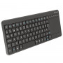 Clavier Sans Fil 2.4 GHz Multimédia à Pavé Tactile Français AZERTY -  NGS - Noir