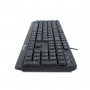 NGS FUNKY V3 FRENCH Wired USB Keyboard AZERTY with 12 Multimedia Keys - Black