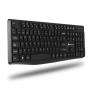 Ensemble Souris et Clavier Multimédia 2.4 GHz sans Fil Français AZERTY - NGS - Noir