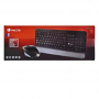 Wireless Mouse and Keyboard Set French AZERTY - Black - NGS