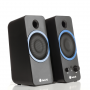 NGS GSX-200 Speaker With USB Keys - 20 W - Black and Blue