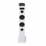 NGS Sky Charm White Bluetooth Sound Tower with Remote Control 50W - White