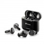 Écouteurs Bluetooth NGS Artica Duo Black, 2 Paires Intra-Auriculaires - Noir