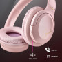 NGS Artica Greed Pink Wireless Headset with Microphone - Pink