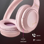 Casque Sans Fil NGS Artica Greed Pink Avec Microphone - Rose