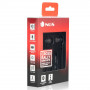 NGS Cross Rally Graphite Hands-Free Earphones, 3.5mm Jack - 1.2 M - Graphite