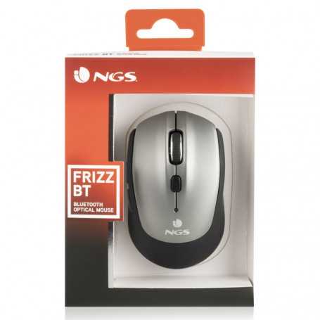 NGS Frizz Dual Wireless Mouse with 2.4 GHZ Optical Sensor - Gray