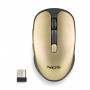 Souris Sans Fils NGS Evo Rust Gold Rechargeable Avec Boutons Silencieux - Dorée