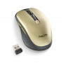 Souris Sans Fils NGS Evo Rust Gold Rechargeable Avec Boutons Silencieux - Dorée