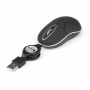 NGS Sin Black Mouse for Laptop with Retractable Cable - Black