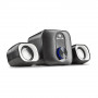 NGS Comet 2.1 USB PC Speaker with Subwoofer - Black and Grey
