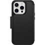 OtterBox Strada Series Folio MagSafe Wallet Case for iPhone 15 - Black