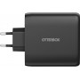 Adaptateur Secteur OtterBox Standard USB-C PD GaN Chargeur Mural 4 Ports 100W - Noir