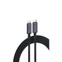 Câble Entièrement Fonctionnel USB4.0 - Devia Vitesse Extrême Series -  240W PD 40G BPS 8K 60Hz 1M - Noir