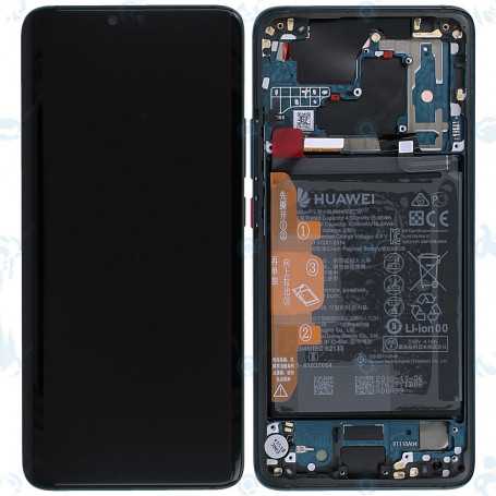 Ecran Huawei Mate 20 Pro (LYA-L09) Bleu + Batterie + Châssis (ORIGINE)