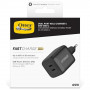 Adaptateur Secteur OtterBox Standard EU USB-C PD Chargeur Mural Avec 2 Ports 65W - Noir