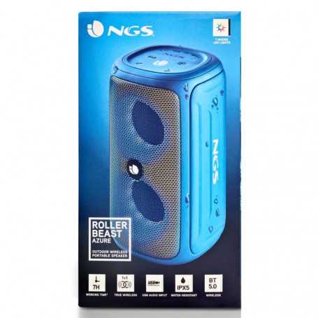 Bluetooth Speaker NGS Roller Beast IPX5 32W - Blue