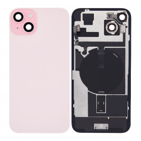 iPhone 15 Plus Pink Rear Glass Cover (Original Disassembled) - Grade B