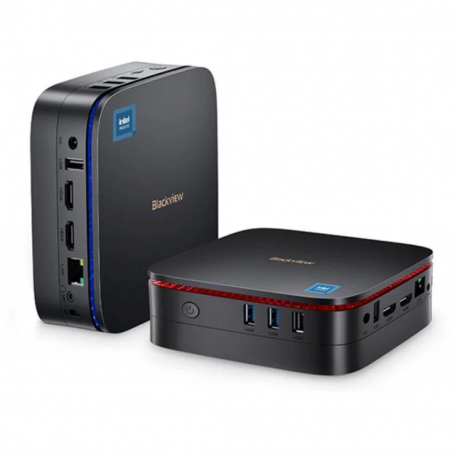 Blackview MP60 Mini PC (11th generation) - Intel N150 2.9 GHz - 16GB / 512GB SSD - Windows 11 Pro - Black - Brand new