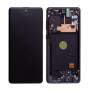 Screen Samsung Galaxy Note 10 Lite (N770) Black + Frame (OEM Soft Oled)
